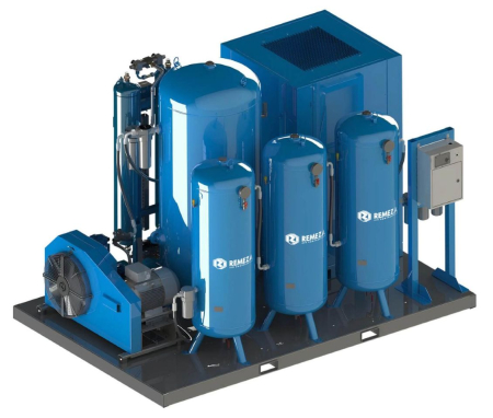 Модульная компрессорная станция Ремеза МКР80-2-13 фото