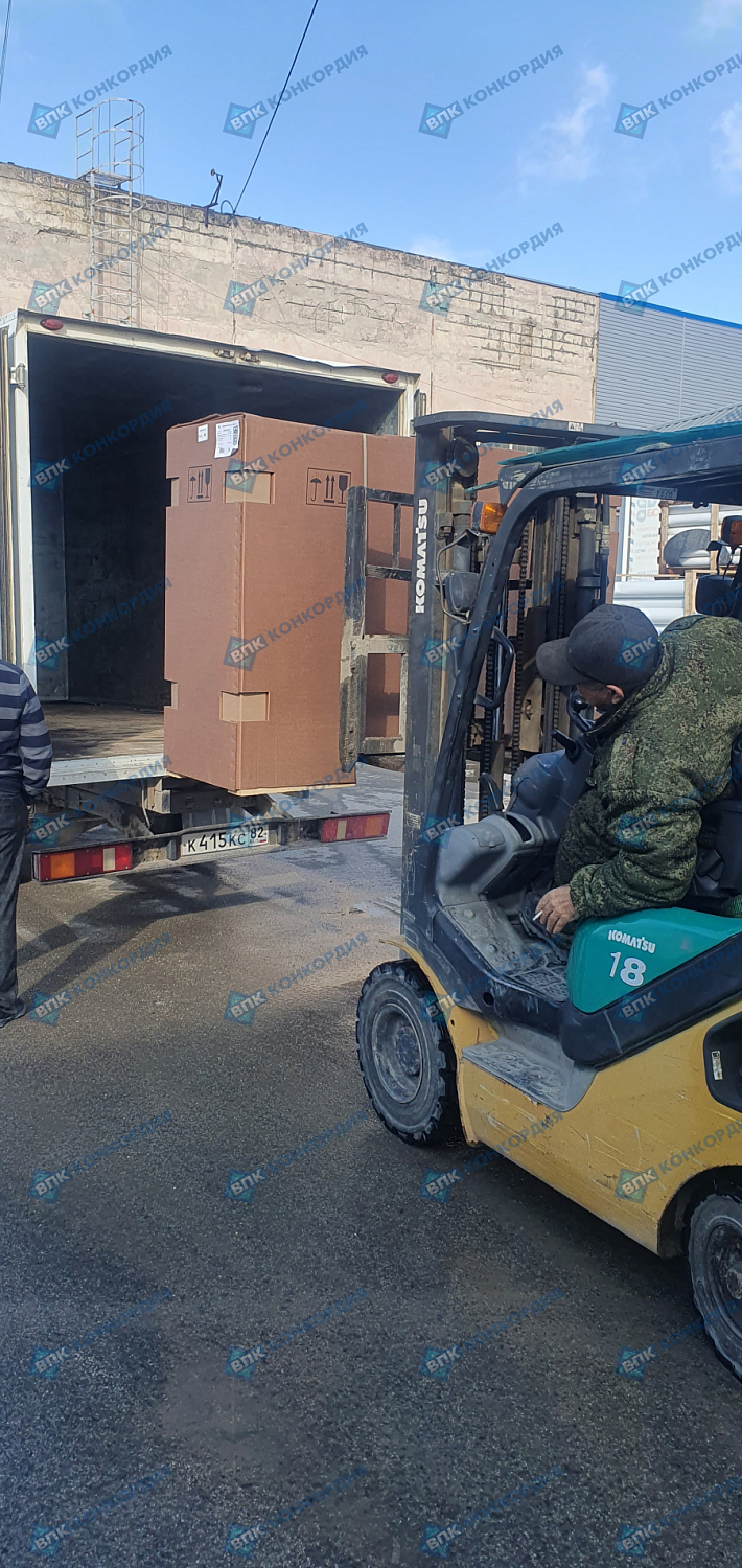 Отгрузка поршневого компрессора Remeza СБ4/Ф-270.LB75 в г. Симферополь