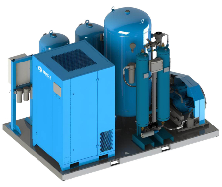 Модульная компрессорная станция Ремеза МКР150-1-8 фото
